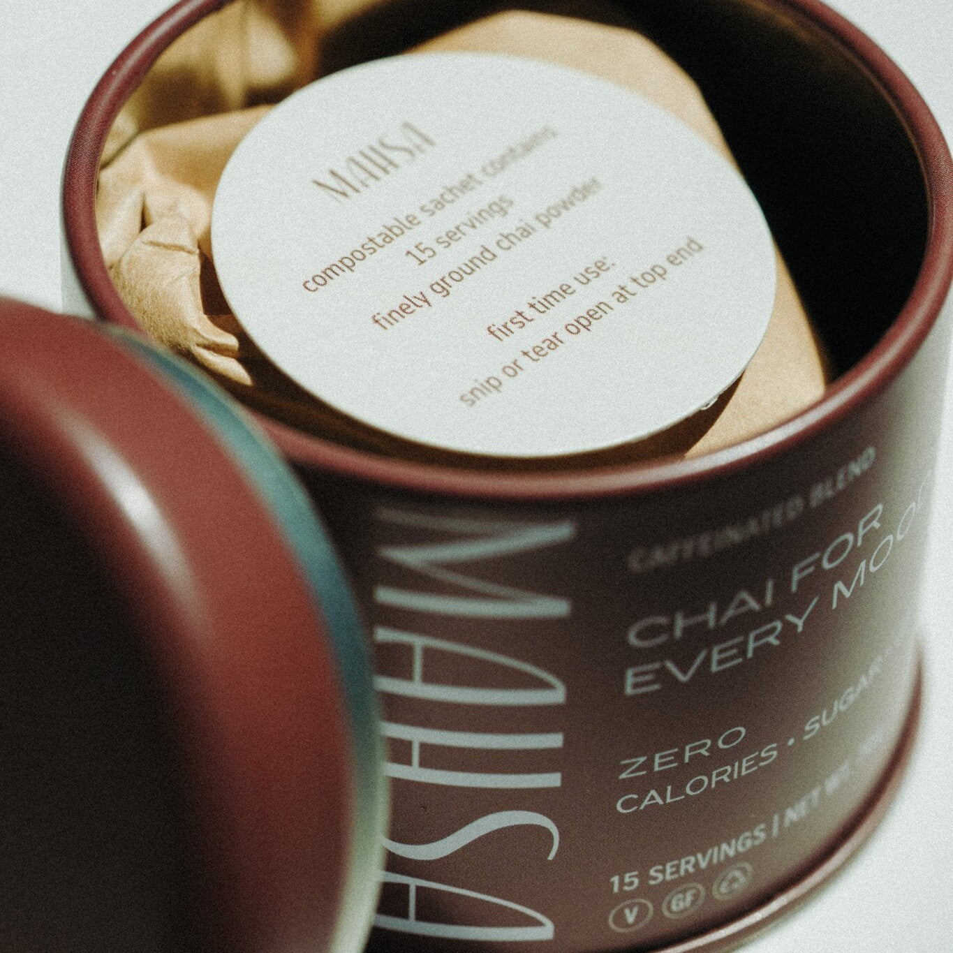MAHSA CHAI® Caffeinated Blend | 15 Servings Mini Tin