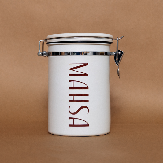 MAHSA CHAI® Starter Kit: Barista Canister + Refill Bag - MAHSA CHAI 
