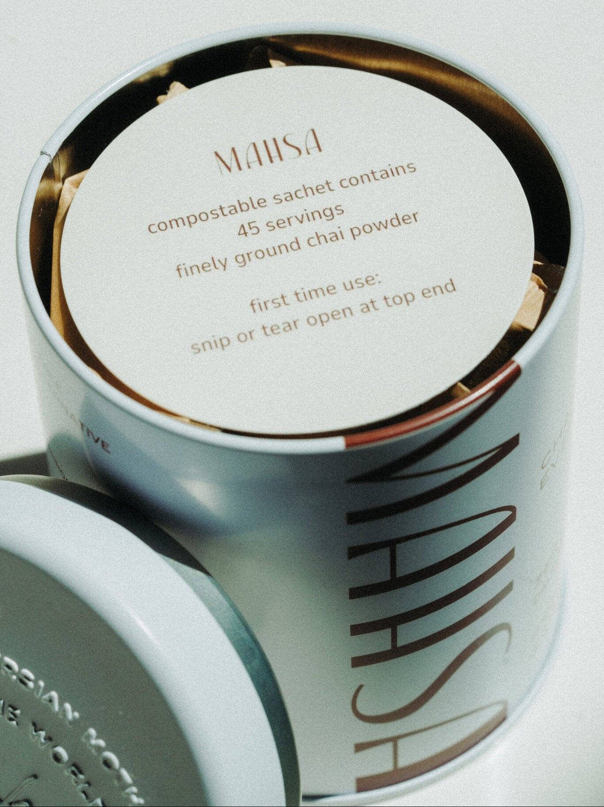 MAHSA CHAI® Caffeine-Free Blend | 45 Servings Classic Tin - MAHSA CHAI 