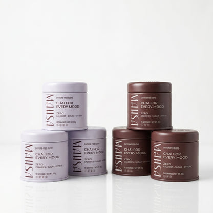 NEW! MAHSA CHAI® Caffeine-Free Blend | 15 Servings Mini Tin - MAHSA CHAI 